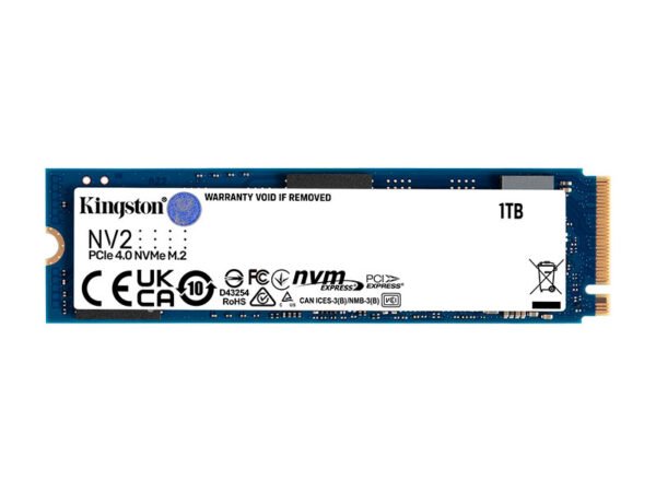 DISCO-SOLIDO-KINGSTON-NV2-1TB-3500MB-2 UNIDAD EN ESTADO SOLIDO KINGSTON NV2 NVME PCIE 4.0 1000GB (1TB)